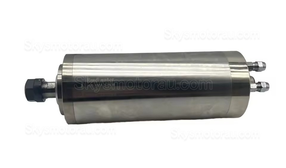 3kW Water Cooled Spindle Motor JGD-100A-3.0KW ER20 Collet 110V/220V/380V 24000RPM 400Hz